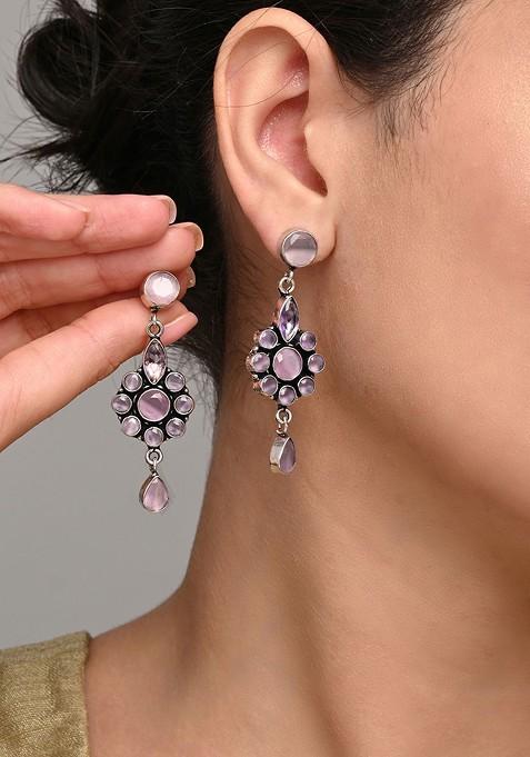 Contemporary Drop Earrings