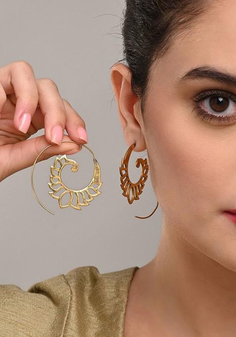 Contemporary Drop Earrings