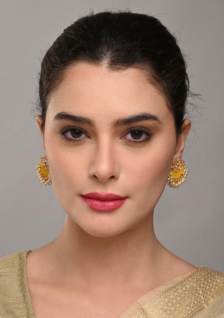 Artificial Beaded Contemporary Shaped Chandbalis