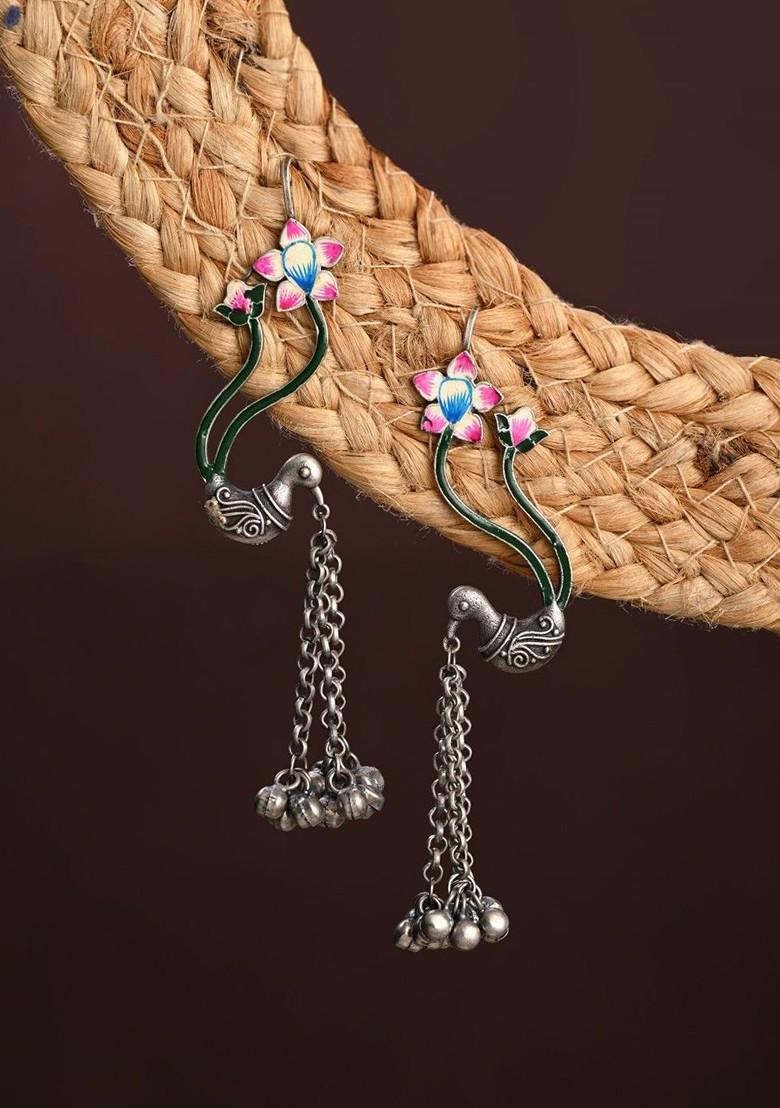 Contemporary Drop Earrings