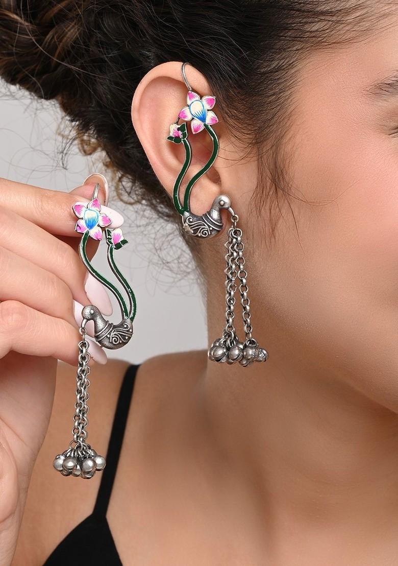 Contemporary Drop Earrings