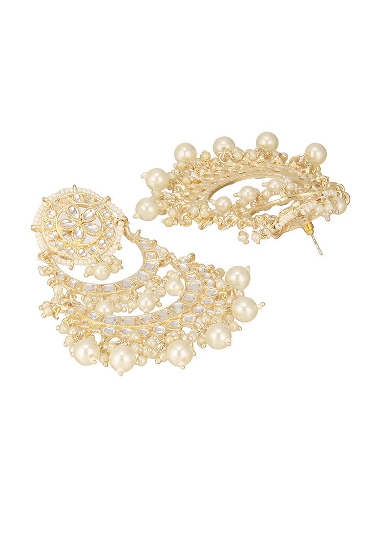 Crescent Shaped Chandbalis Earrings