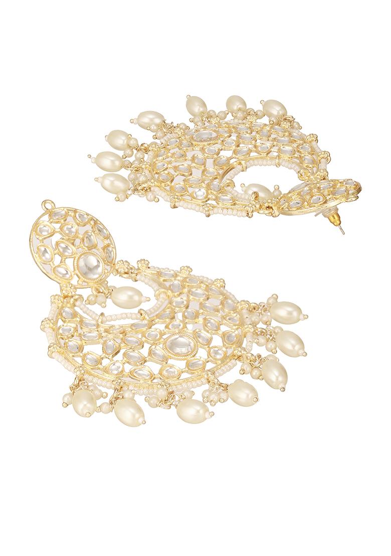 Crescent Shaped Chandbalis Earrings