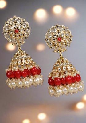Dome Shaped Jhumkas Earrings
