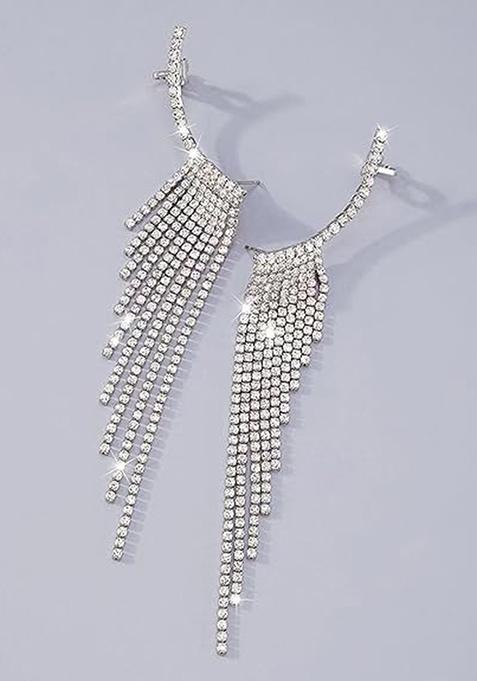 Silver Layer Earring