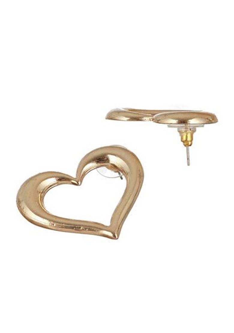 Gold Copper Earrings Set