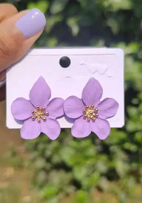 Purple Single Flower