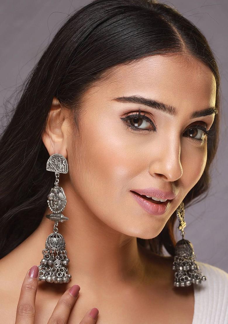 Dome Shaped Jhumkas Earrings