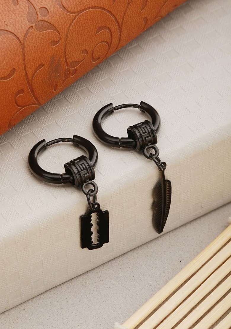 Contemporary Drop Earrings - Indya