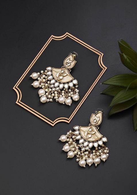 Contempoary Mop Chandbali Red