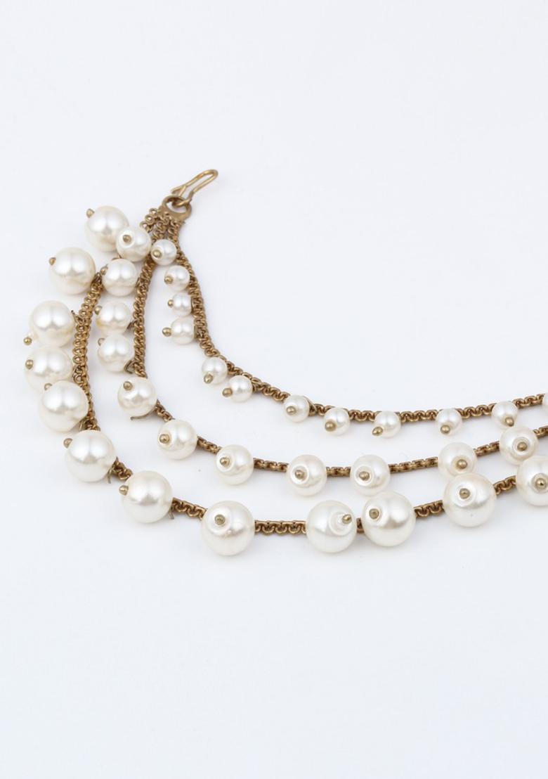 Gold Plated Ear Chains 1