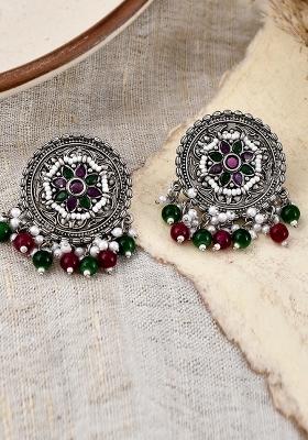 Attractive Multi Colour Stud Earrings