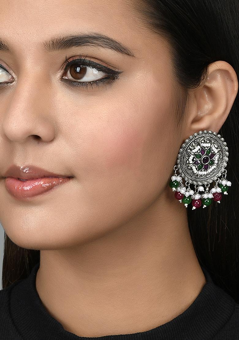 Attractive Multi Colour Stud Earrings