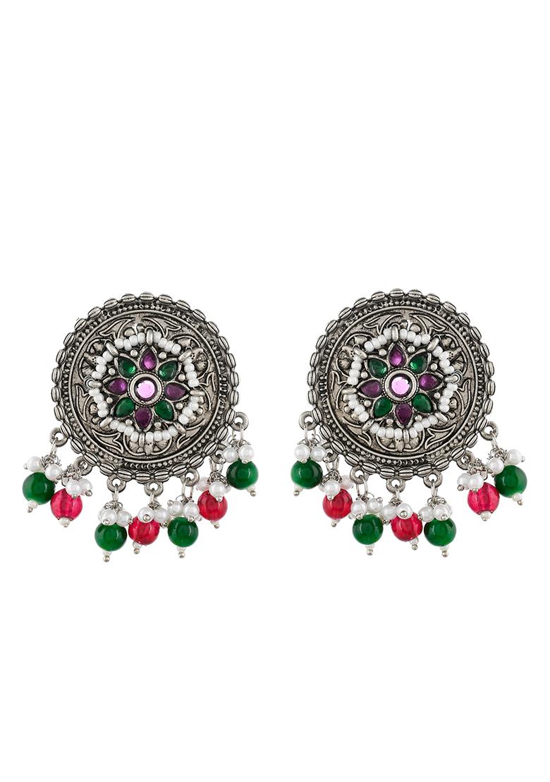 Attractive Multi Colour Stud Earrings