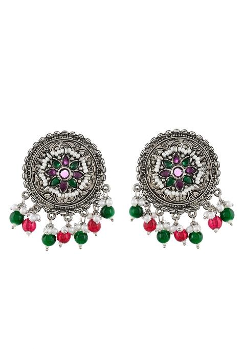 Attractive Multi Colour Stud Earrings