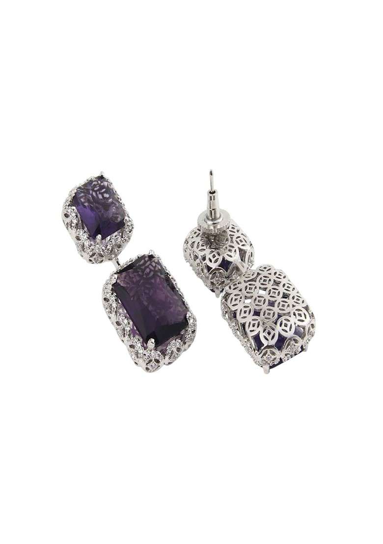 Square Drop Earrings - Indya