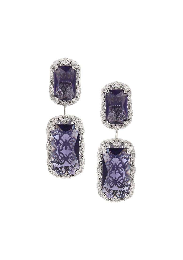 Square Drop Earrings - Indya