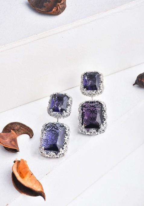 Square Drop Earrings
