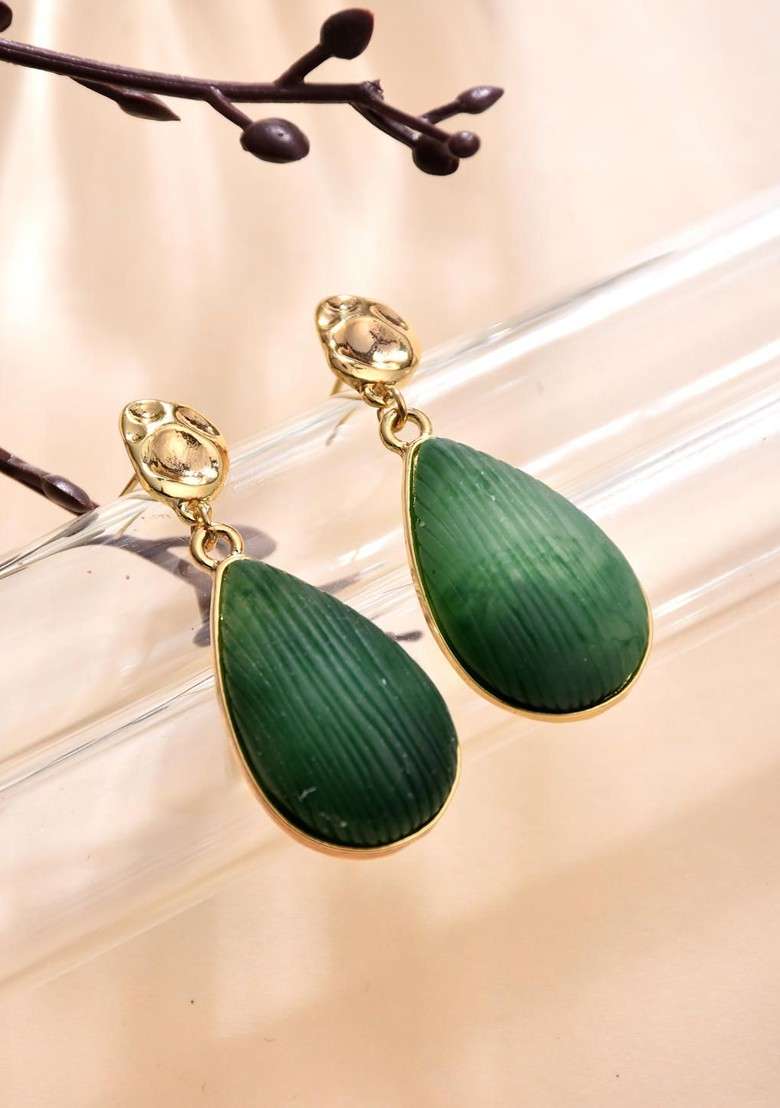 Contemporary Drop Earrings - Indya