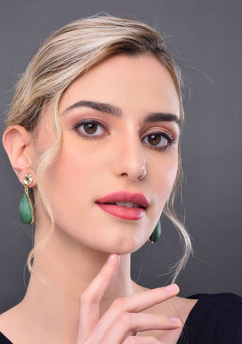Contemporary Drop Earrings - Indya