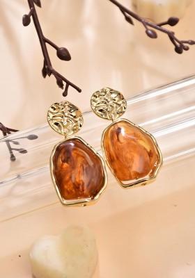 Contemporary Drop Earrings