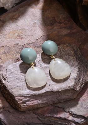 Contemporary Drop Earrings