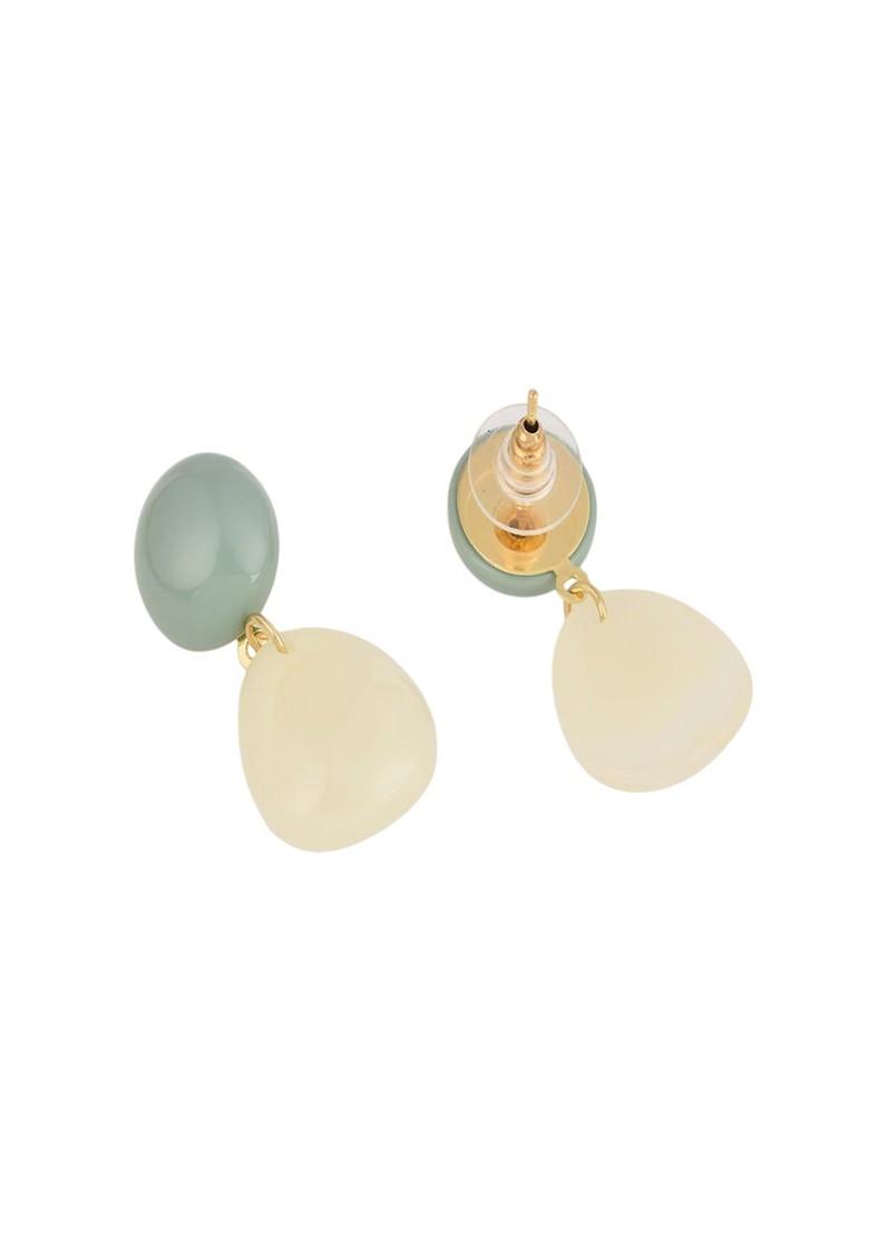 Contemporary Drop Earrings - Indya