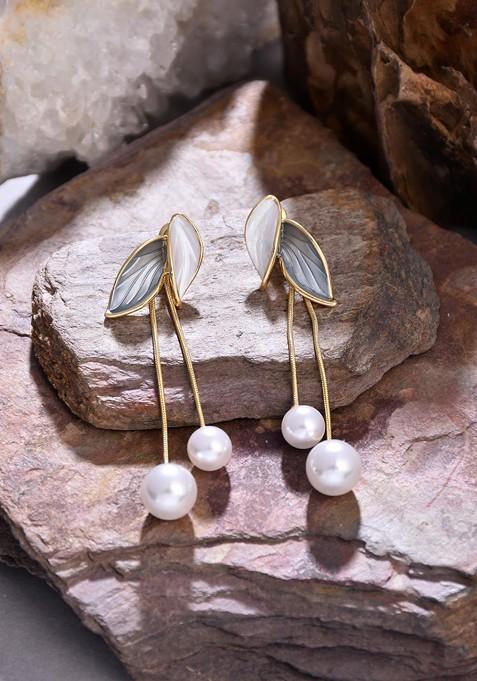 Contemporary Drop Earrings