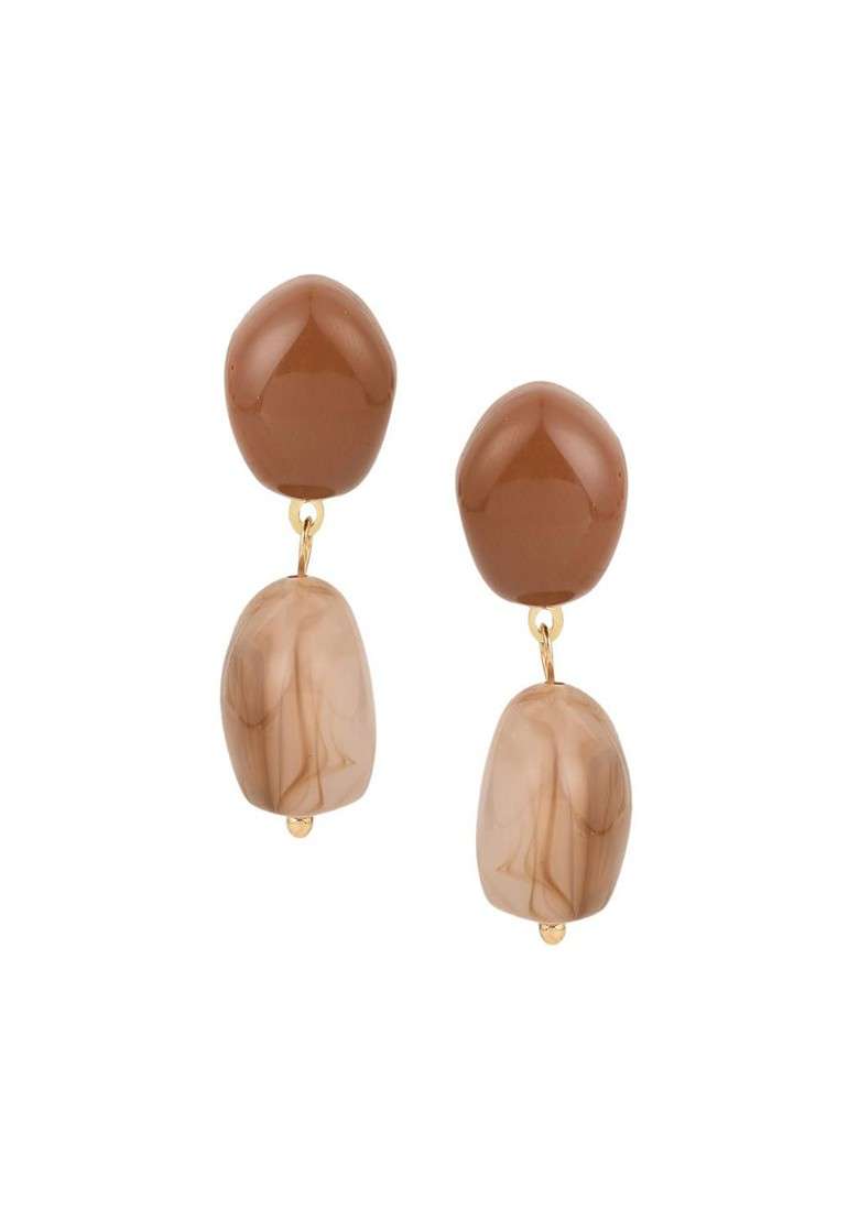 Circular Drop Earrings - Indya