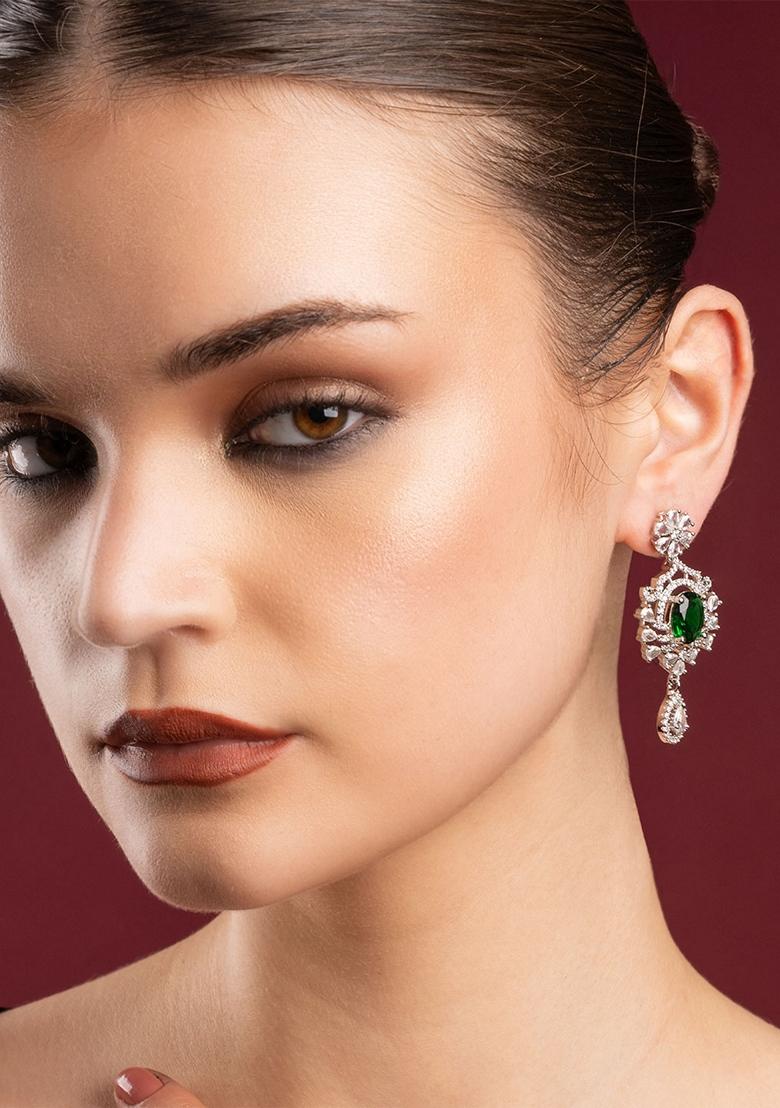 Contemporary Drop Earrings - Indya