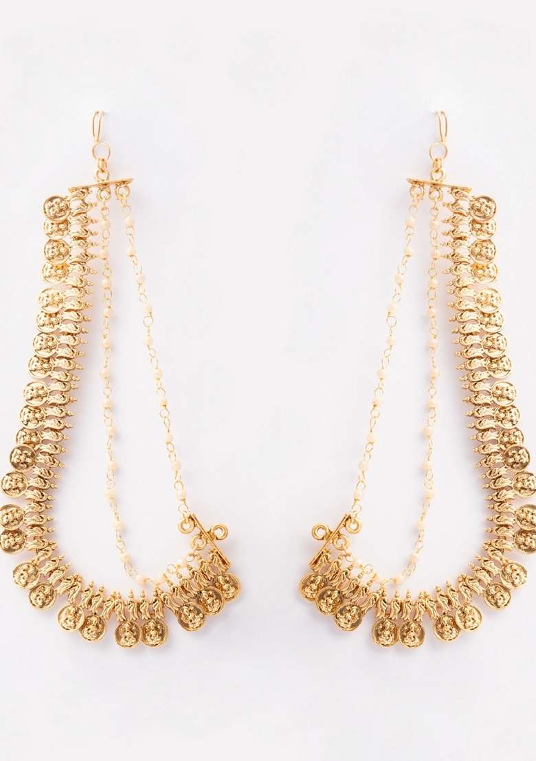 Contemporary Ear Cuff Earrings - Indya