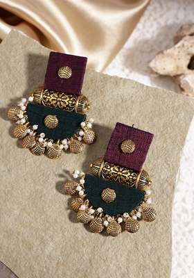 Contemporary Drop Earrings