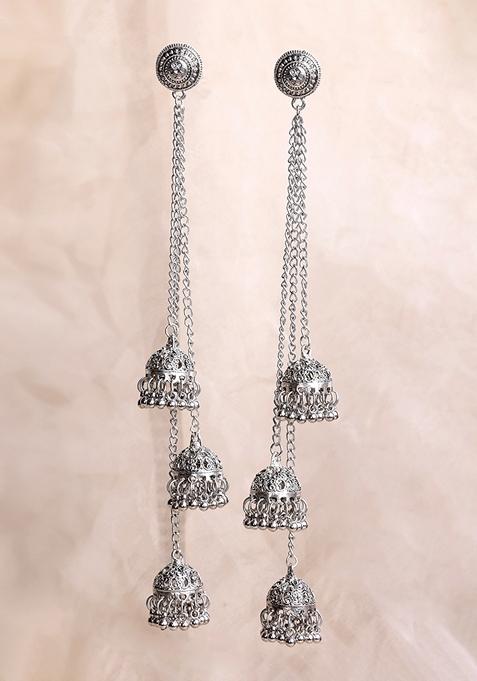 Contemporary Drop Earrings
