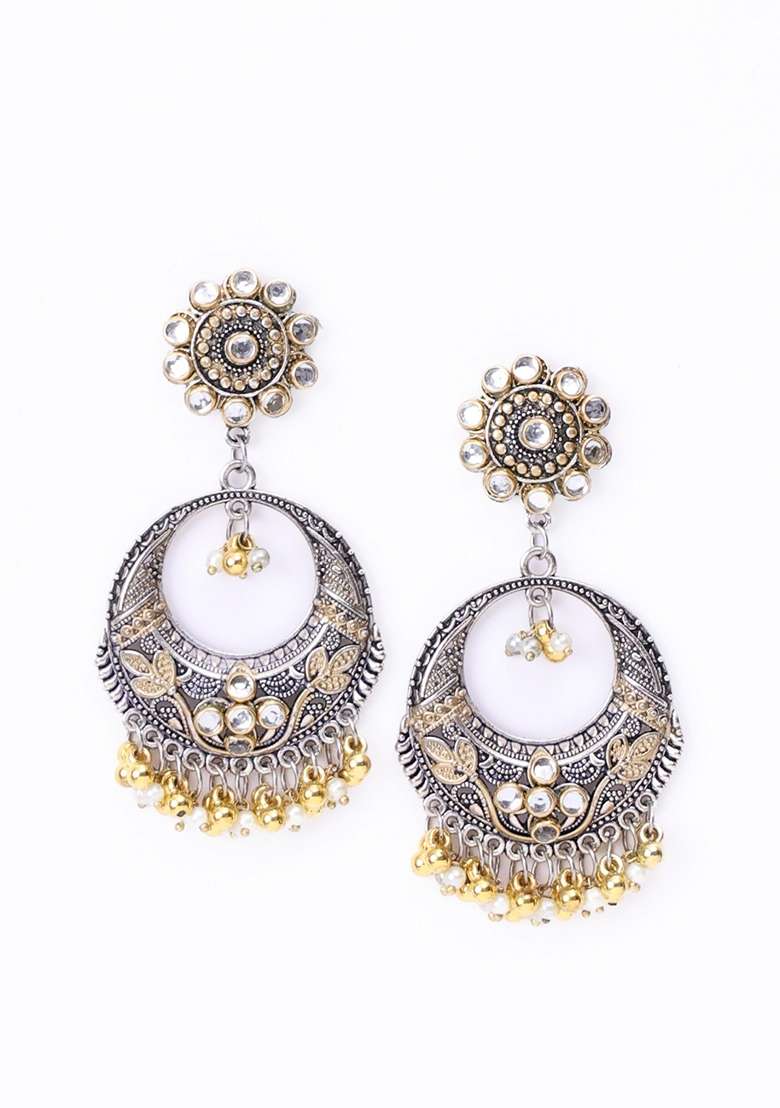 Contemporary Drop Earrings - Indya