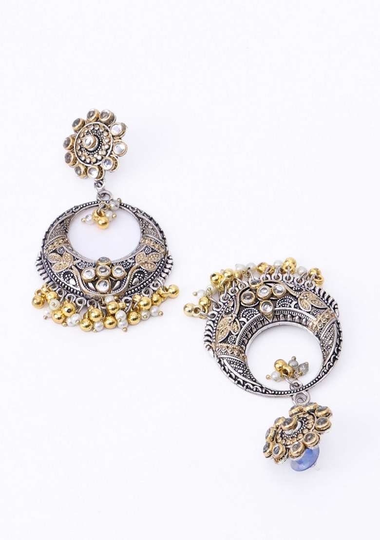 Contemporary Drop Earrings - Indya