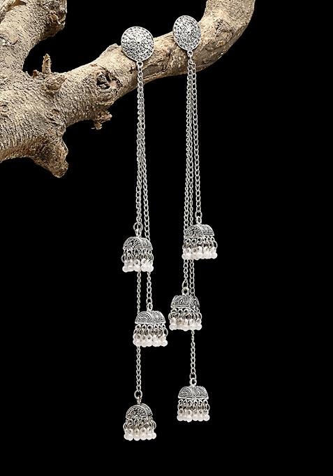 Silver Plated Earrings