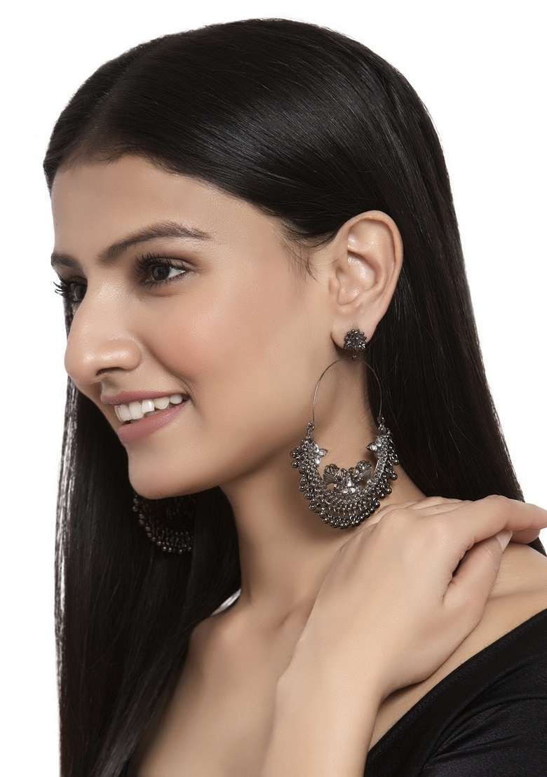 Contemporary Drop Earrings - Indya