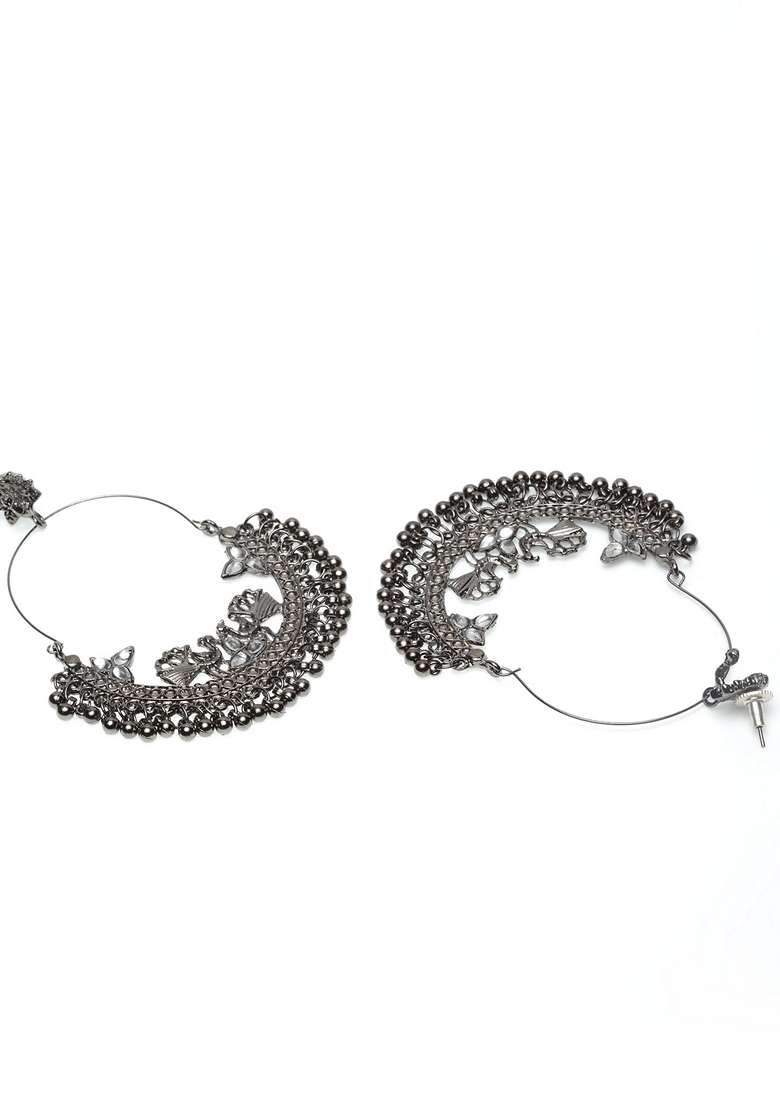Contemporary Drop Earrings - Indya