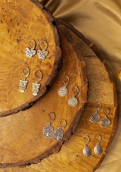 Contemporary Drop Earrings