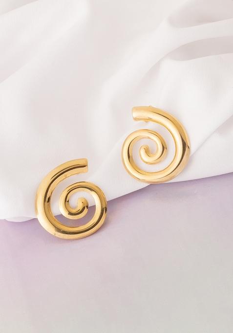 Gold Plated Spherical Shaped Studs