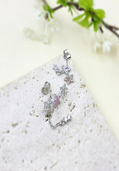 Silver Preminum Brass Earring For Women