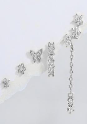 Silver Preminum Copper Earring For Women