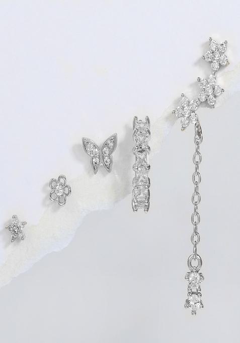 Silver Preminum Copper Earring For Women