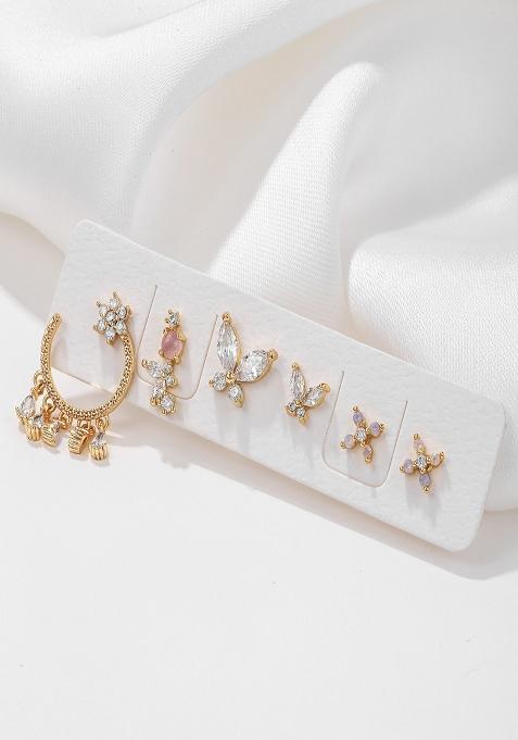 Pink Preminum Copper Earring For Women