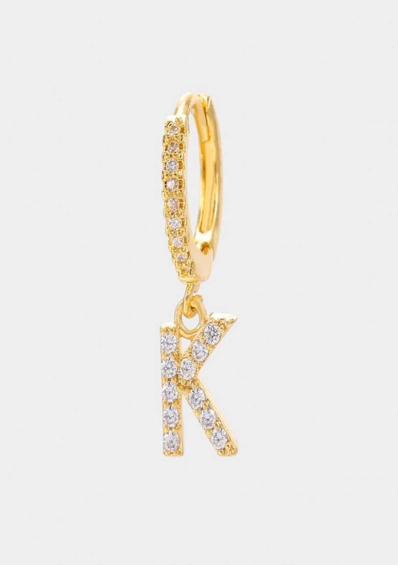 Gold Preminum Copper Earring For Women - Indya