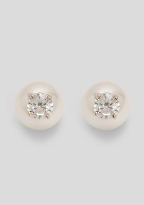 White Preminum Alloy Earring For Women