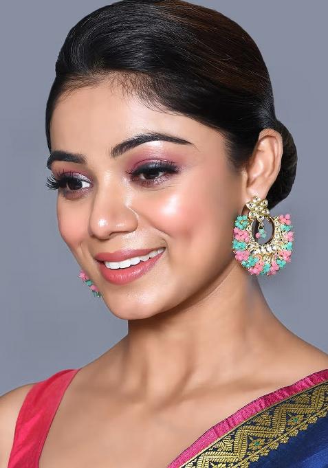 Multi Brass Earring