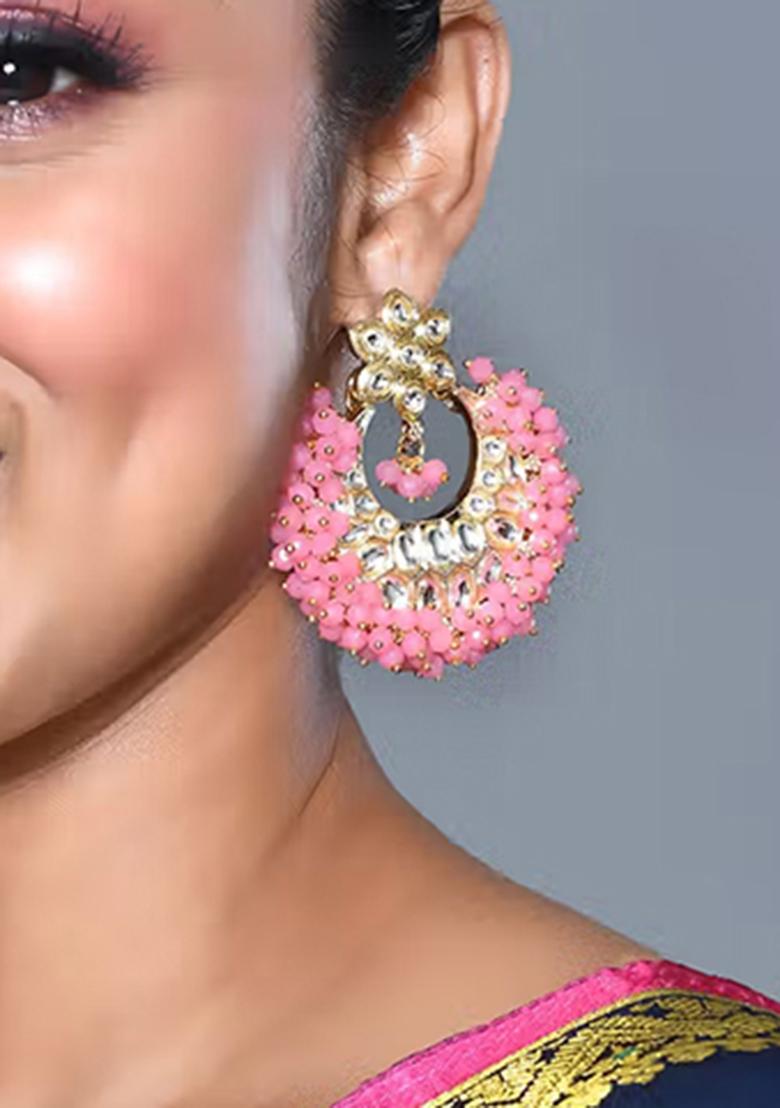 Multicolor Brass Earring - Indya