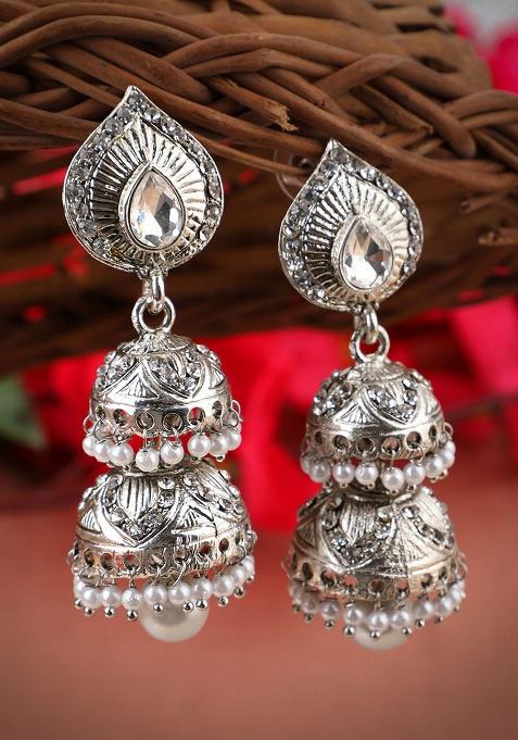 Silver Brasso Earrings