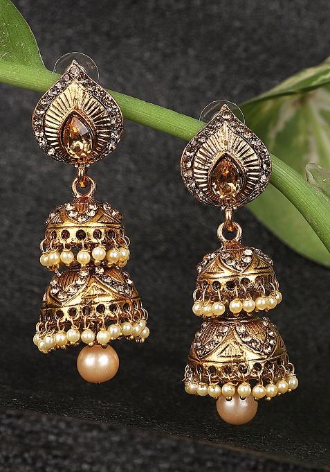 Golden Brasso Earrings